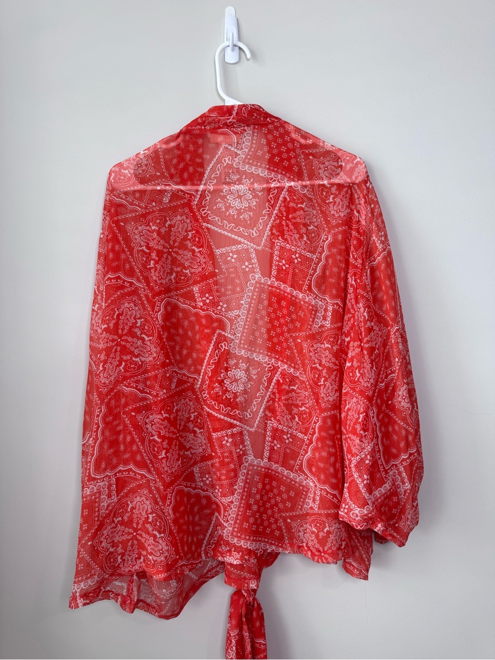 Free People Golden Hour Tie Front Kimono - Picture 8 of 9